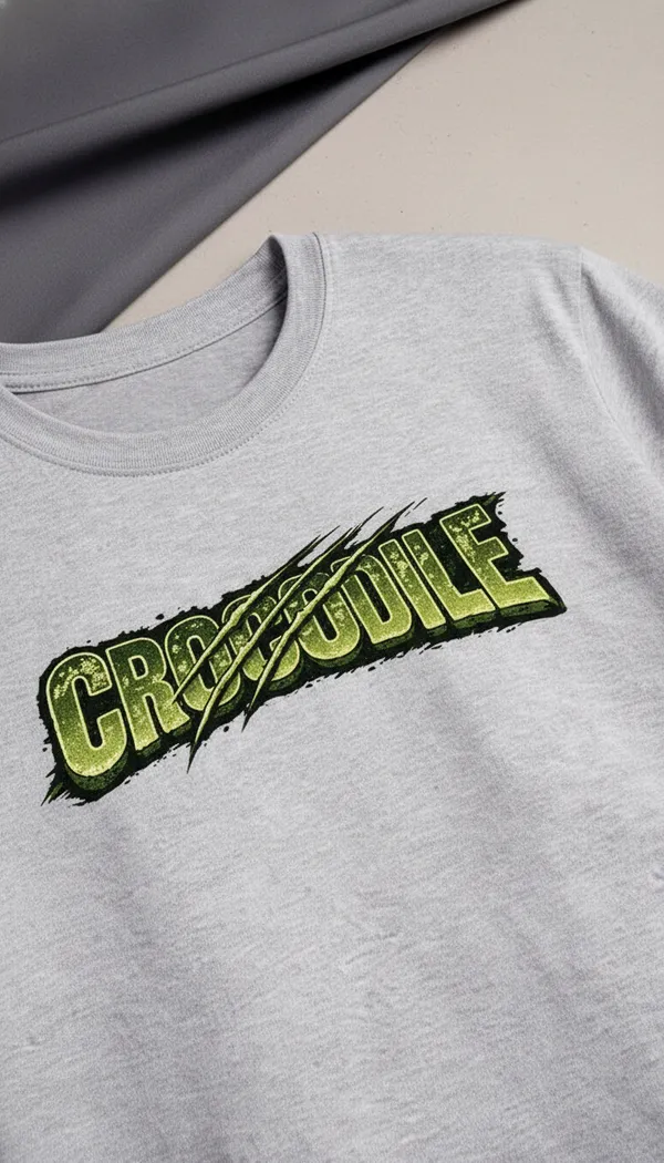 Grey_Cotton_Regular_Fit_Crocodile_Graphic_T-Shirt_For_Unisex
