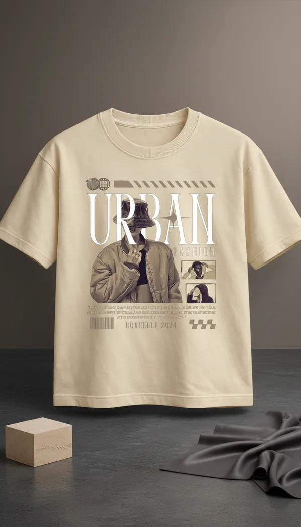 Beige_Cotton_Oversized_Urban_Graphic_Print_T-Shirt_For_Unisex