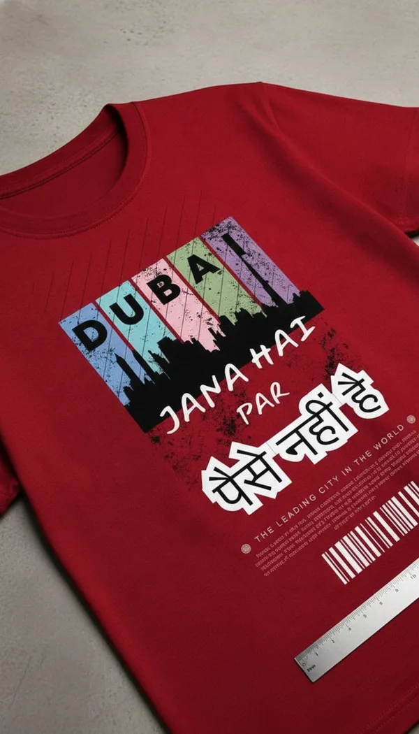 Red_Cotton_Humorous_Typography_Graphic_T-Shirt_For_Unisex