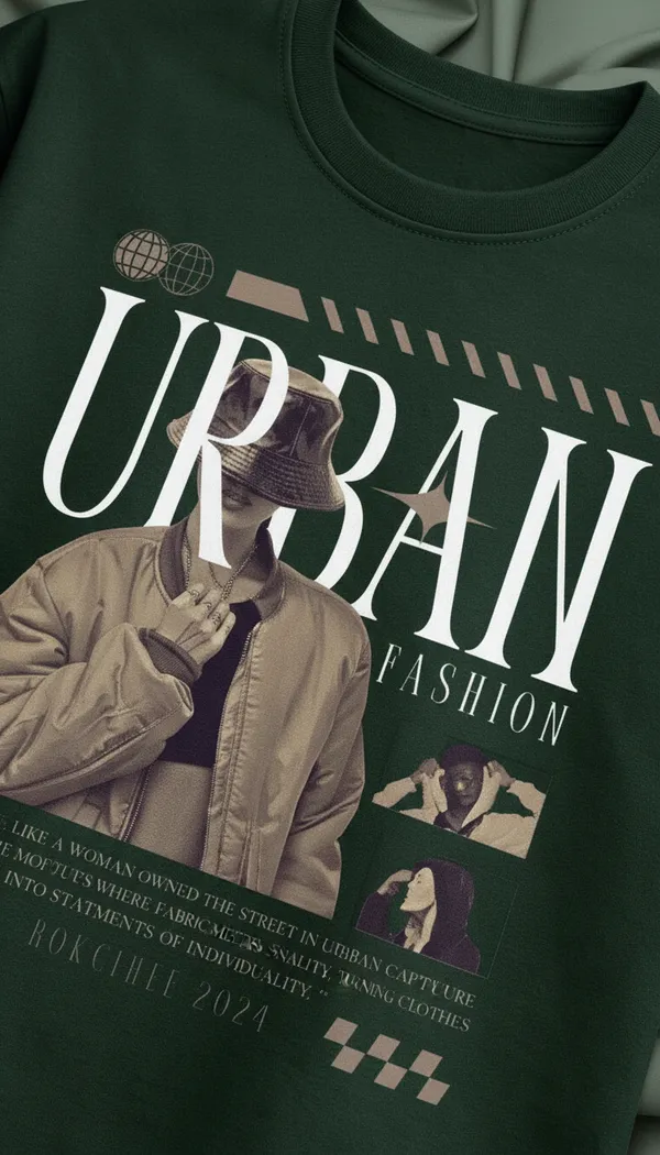 Green_Cotton_Oversized_Urban_Fashion_Graphic_T-Shirt_For_Unisex