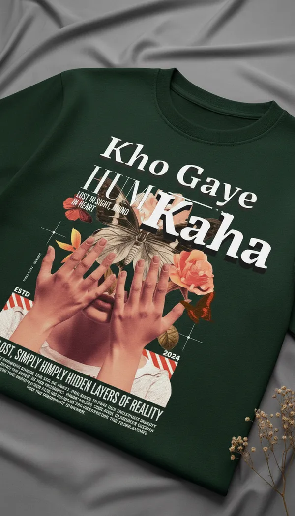 Green_Cotton_Graphic_Print_T-Shirt_For_Unisex