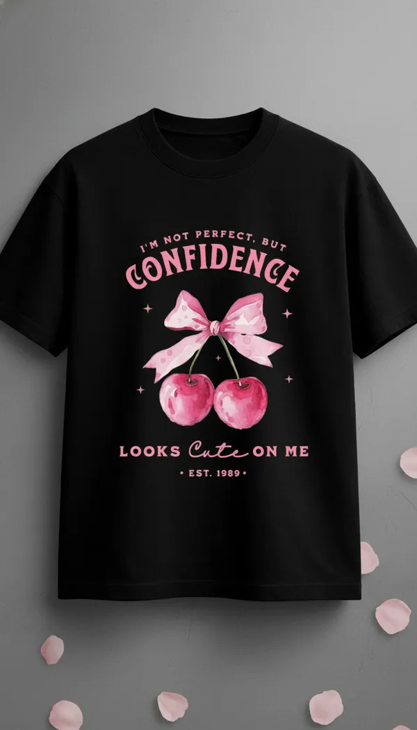 Black_Cotton_Regular_Fit_Cherry_Graphic_T-Shirt_For_Unisex
