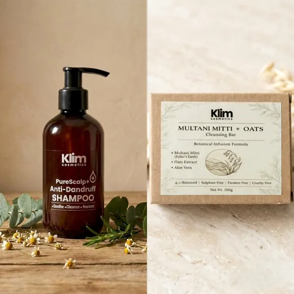Multani_Mitti_Oats_Cleansing_Bar_Pore_Detox_Gentle_Exfoliation_And_Purescalp_Anti_Dandruff_Shampoo_Piroctone_Olamine_Ginger_Combo_Set_Pack_Of_2