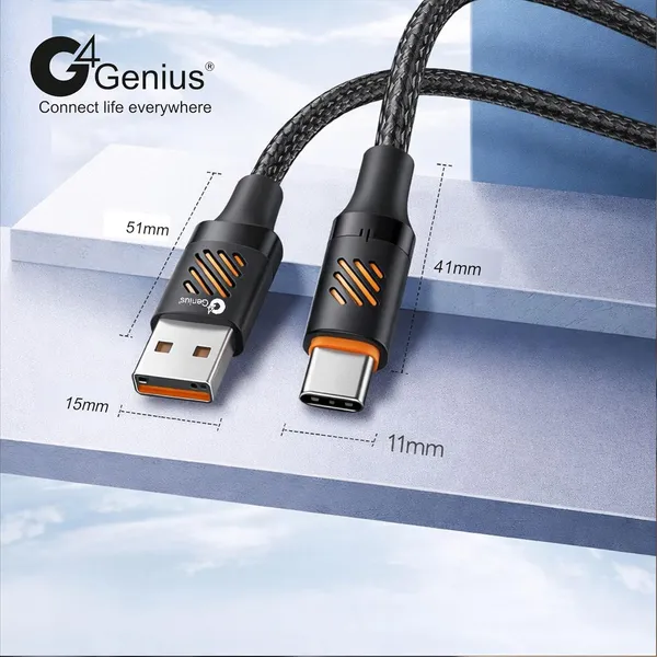 Black_Usb_To_Type_C_30_W_Fast_Charging_Cable_1_Meter_Nylon_Braided_Pd_Fast_Charge_Cable_With_480_Mbps_Data_Transfer_Tangle_Free_Pure_Copper_Cable_For_Type_C_Smartphones_And_Devices
