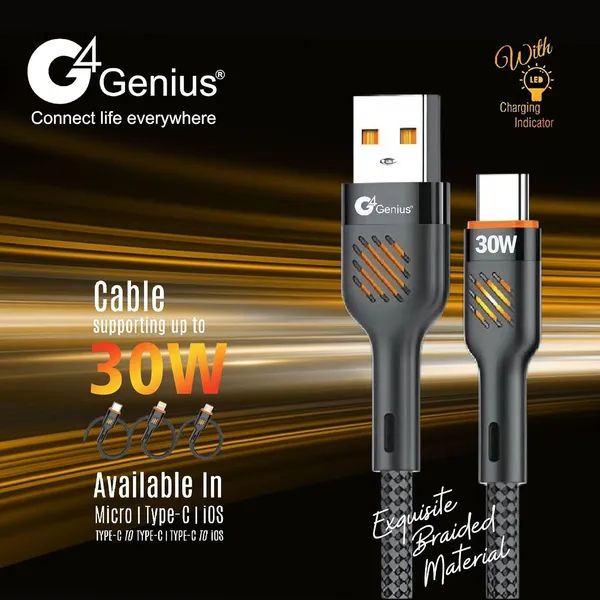 Black_Usb_To_Type_C_30_W_Fast_Charging_Cable_1_Meter_Nylon_Braided_Pd_Fast_Charge_Cable_With_480_Mbps_Data_Transfer_Tangle_Free_Pure_Copper_Cable_For_Type_C_Smartphones_And_Devices