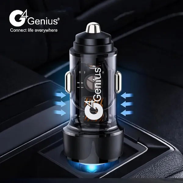 Black_45W_Dual_Port_Fast_Car_Charger_Pd_25W_Usb_C_Qc_3_0_Usb_A_With_Type_C_To_Type_C_Cable_For_Smartphones_Tablets_Usb_C_Devices