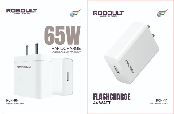 White_Roboult_Flash_44_Watt_And_65_Watt_Fast_Charger_Pack_Of_2