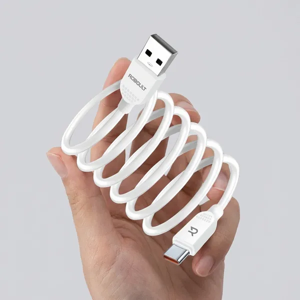 White_Roboult_35_Watt_V8_Type_C_Fast_Charging_Data_Sync_Cable