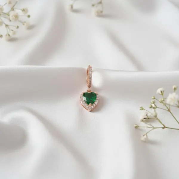 Gold_And_Green_Alloy_Steel_Premium_Earrings_For_Women