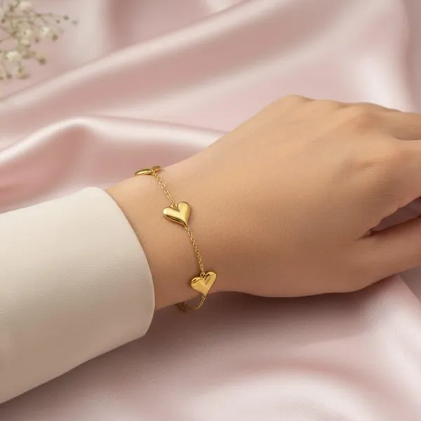 Gold_Alloy_Steel_Premium_Bracelet_For_Women