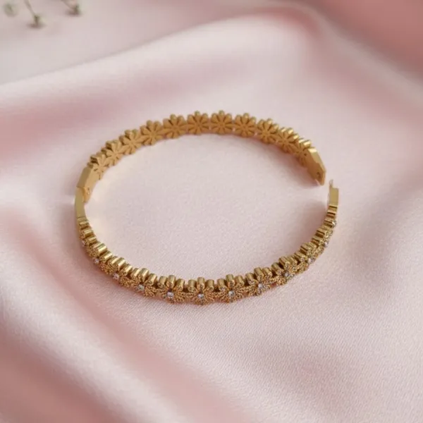Gold_Alloy_Steel_Premium_Bracelet_For_Women