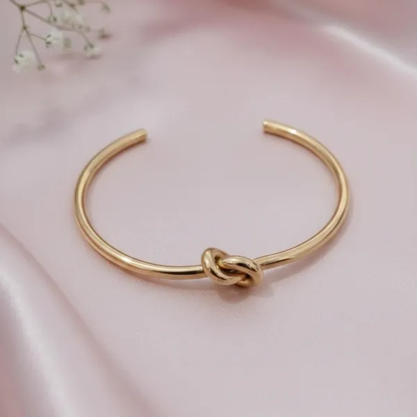 Gold_Alloy_Steel_Premium_Bracelet_For_Women