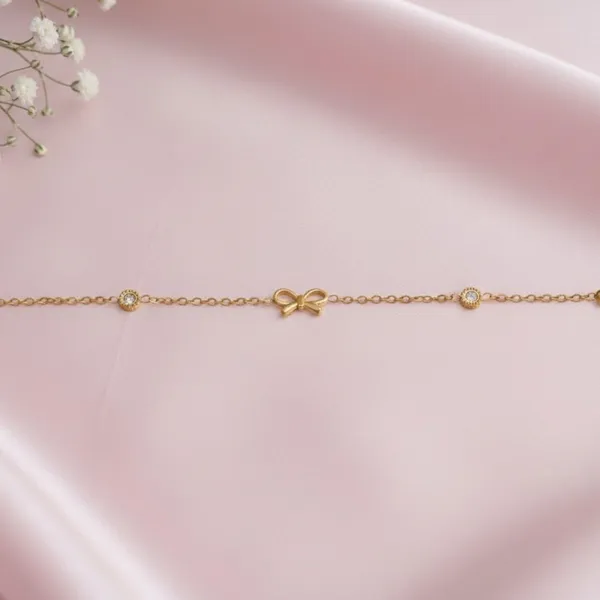 Gold_Alloy_Steel_Premium_Bracelet_For_Women