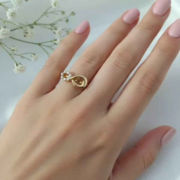 Gold_Alloy_Steel_Premium_Ring_For_Women
