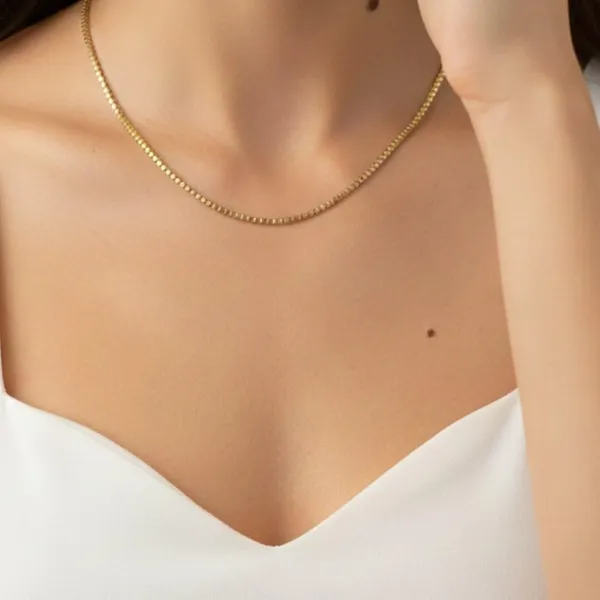 Gold_Alloy_Steel_Premium_Chain_For_Women