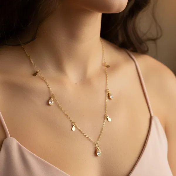 Gold_Alloy_Steel_Premium_Necklace_For_Women