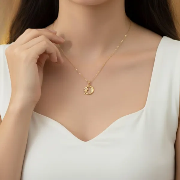 Gold_Alloy_Steel_Premium_Necklace_For_Women