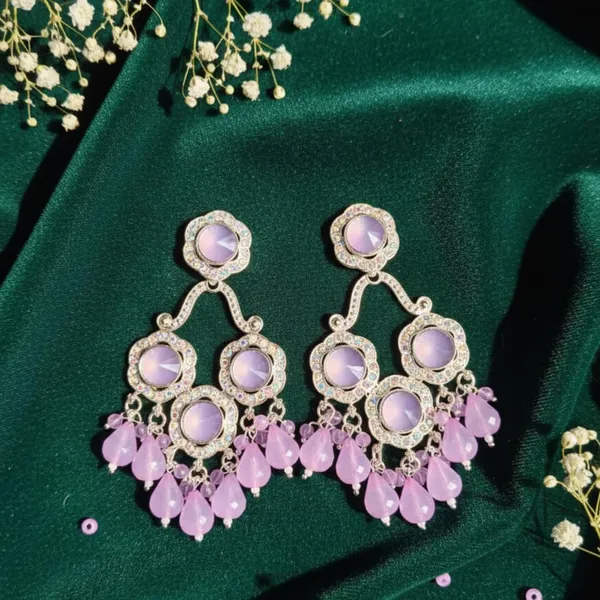 Lavender_Alloy_Steel_Premium_Earrings_For_Women