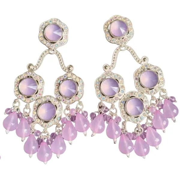 Lavender_Alloy_Steel_Premium_Earrings_For_Women