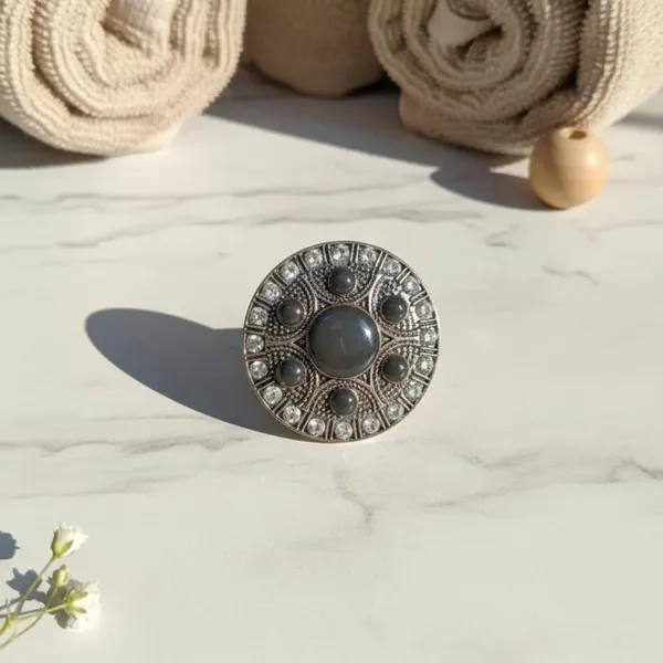Black_Alloy_Steel_Premium_Ring_For_Women