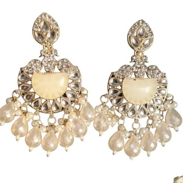 Yellow_Alloy_Steel_Premium_Earrings_For_Women