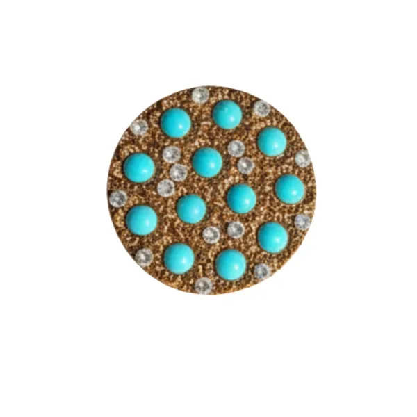 Teal_Alloy_Steel_Premium_Ring_For_Women