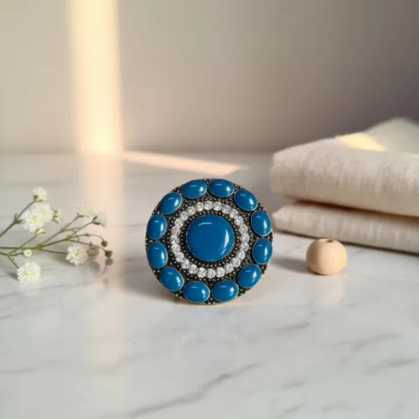 Blue_Alloy_Steel_Premium_Ring_For_Women