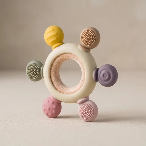 Multicolour_Silicone_Baby_Teether_For_Baby