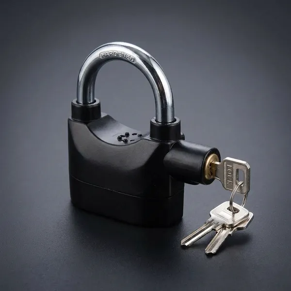 Balck_Metal_And_Plastic_Alarm_Lock_For_Security_And_Safety