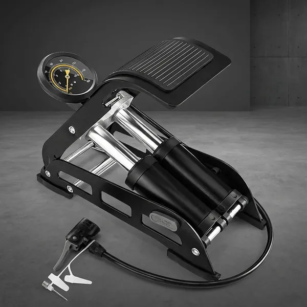 Black_Metal_And_Plastic_Foot_Pump_For_Inflation_And_Vehicles
