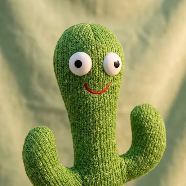 Green_Fabric_And_Plastic_Soft_Toy_For_Kids