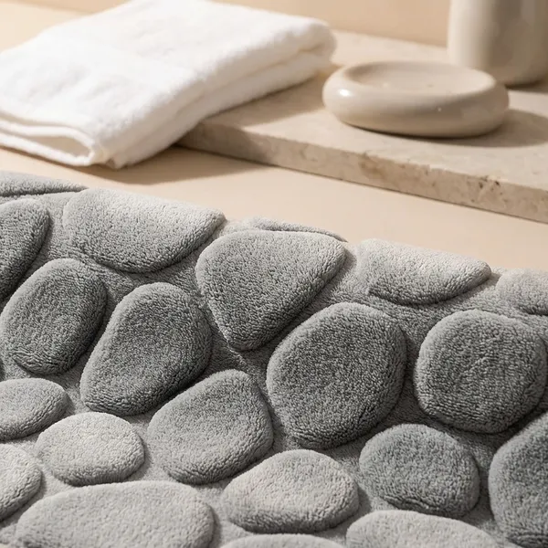 Grey_Memory_Foam_Fabric_And_Rubber_Bath_Mat_For_Bathroom