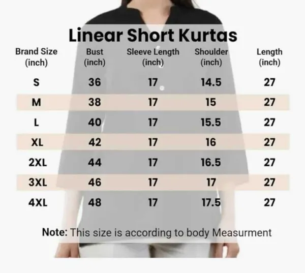 Black_Cotton_Solid_Short_Kurta_For_Women