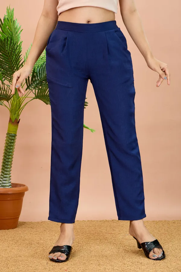 Dark_Blue_Cotton_Regular_Fit_Trouser_For_Women