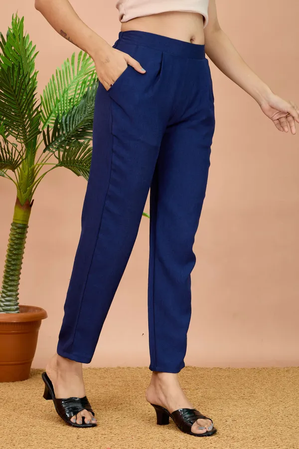Dark_Blue_Cotton_Regular_Fit_Trouser_For_Women