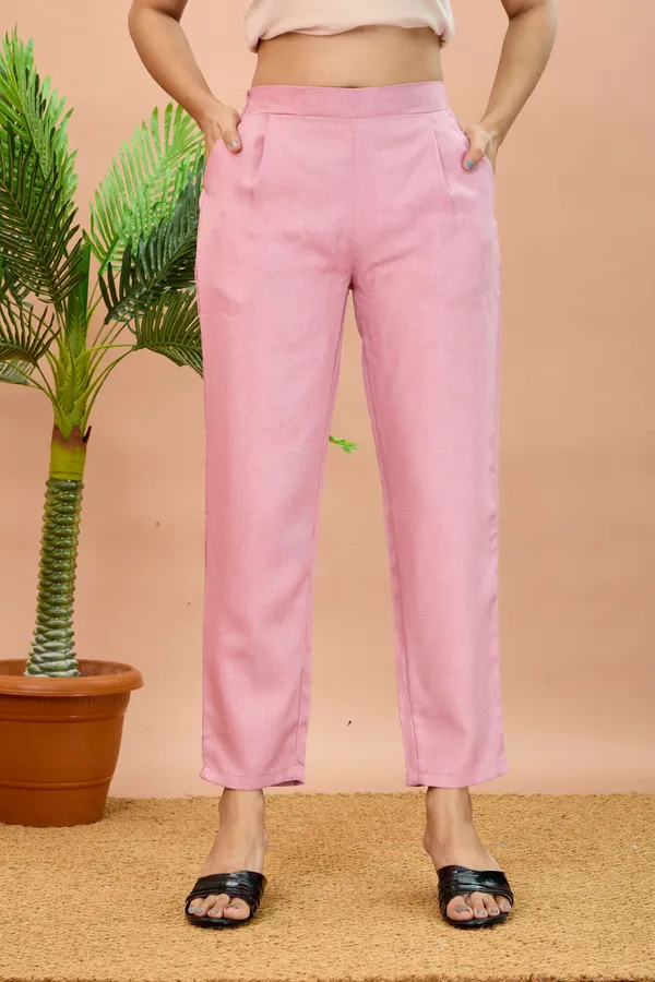 Pink_Cotton_Regular_Fit_Trouser_For_Women