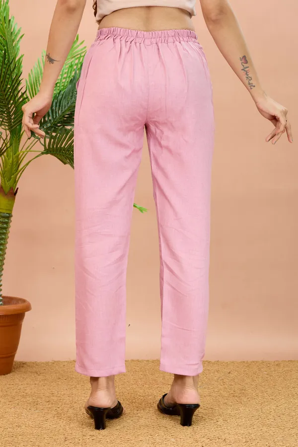 Pink_Cotton_Regular_Fit_Trouser_For_Women