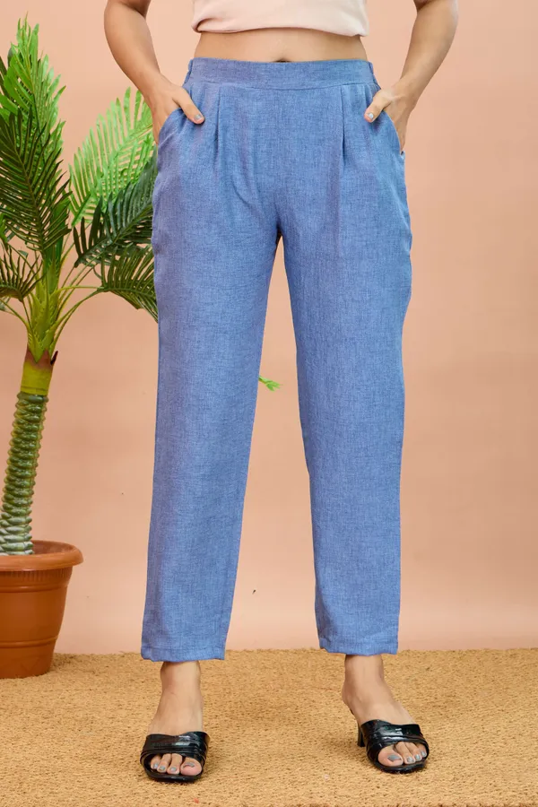 Blue_Cotton_Regular_Fit_Trouser_For_Women