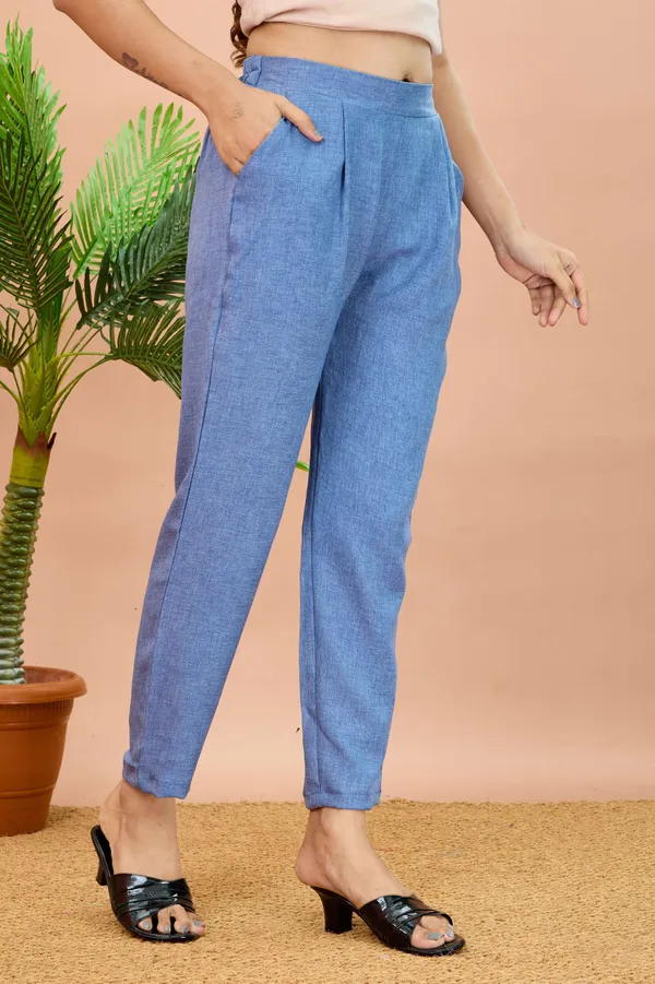Blue_Cotton_Regular_Fit_Trouser_For_Women
