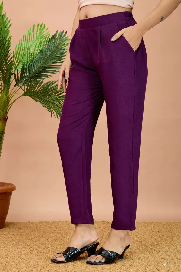 Purple_Cotton_Regular_Fit_Trouser_For_Women