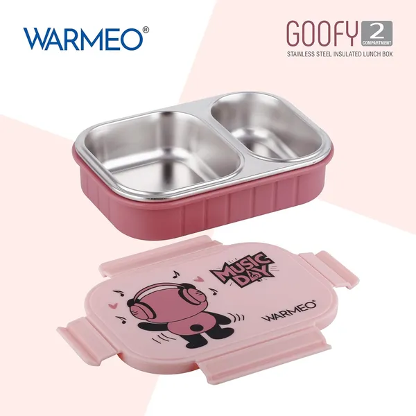 Pink_Stainless_Steel_Warmeo_Goofy_Insulated_Lunch_Box_For_Office,_School