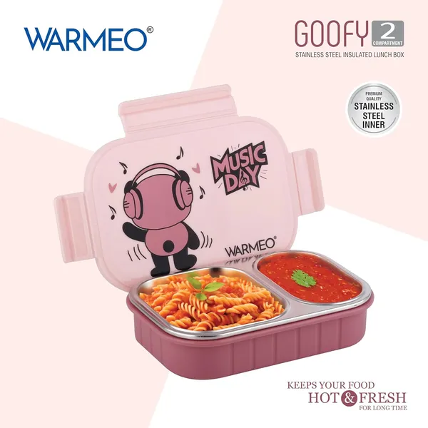 Pink_Stainless_Steel_Warmeo_Goofy_Insulated_Lunch_Box_For_Office,_School