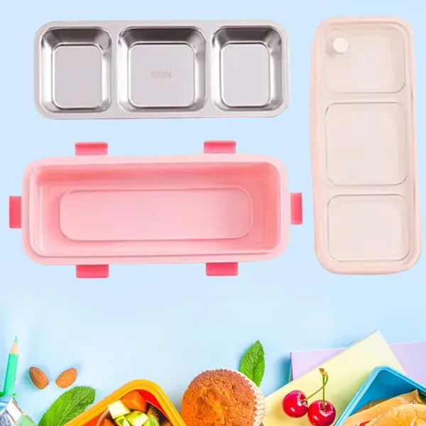 Pink_Stainless_Steel_Sleek_Bento_Lunch_Box_For_Office,_School