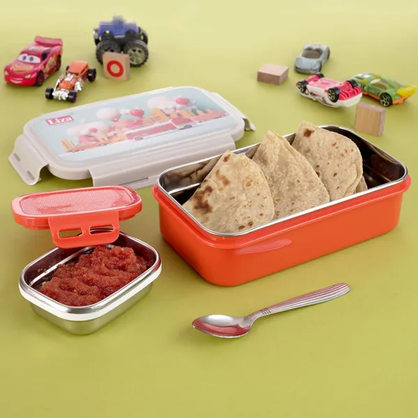 Red_Stainless_Steel_Happy_Bite_Big_Inner_Steel_Lunch_Box_For_Office,_School