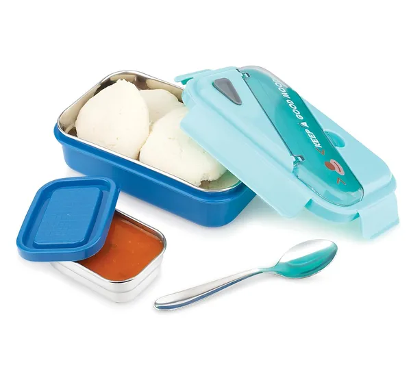 Blue_Stainless_Steel_2_Containers_Lunch_Box_440Ml_For_Office,_School