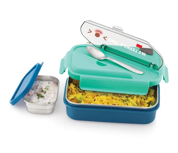 Blue_Stainless_Steel_2_Containers_Lunch_Box_440Ml_For_Office,_School