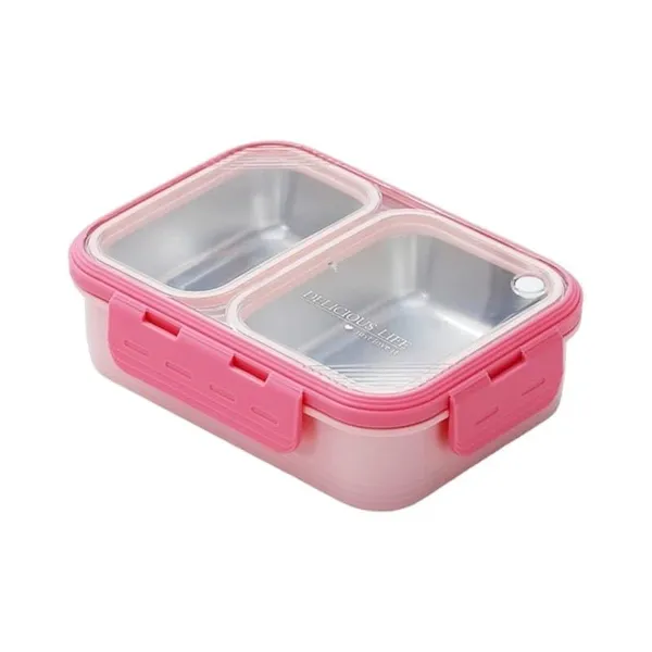 Pink_Stainless_Steel_Partition_Seal_Lunch_Box_For_Office,_School
