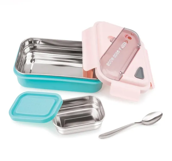 Blue_And_Pink_Stainless_Steel_2_Containers_Lunch_Box_440Ml_For_Office,_School
