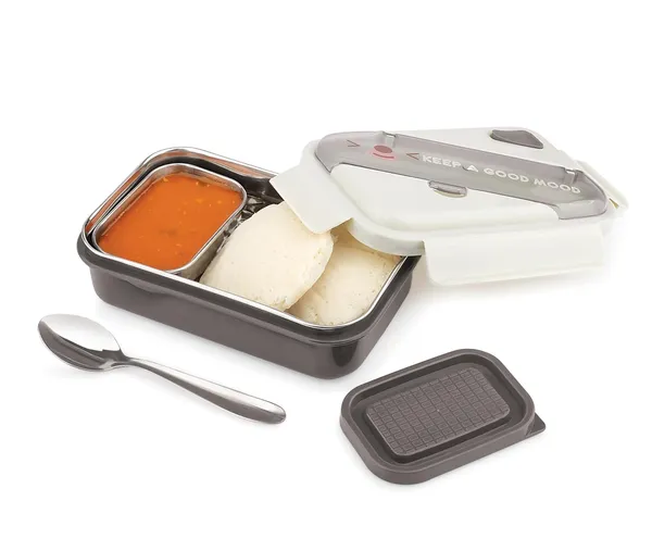 Grey_And_White_Stainless_Steel_2_Containers_Lunch_Box_440Ml_For_Office,_School