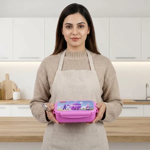 Pink_Stainless_Steel_Happy_Bite_Big_Inner_Steel_Lunch_Box_For_Office,_School